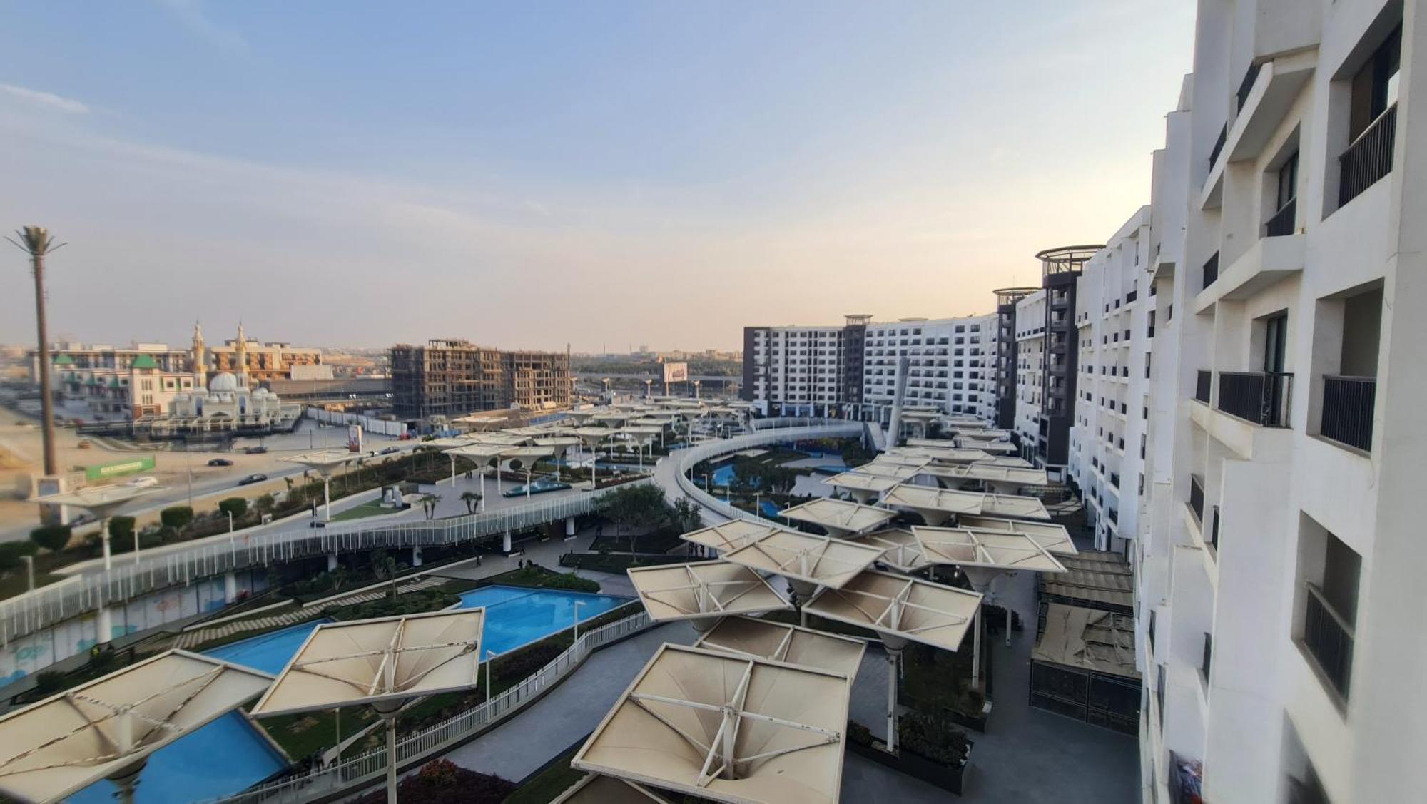 Axxodia- Duplex Porto New Cairo Aparthotel Exteriör bild