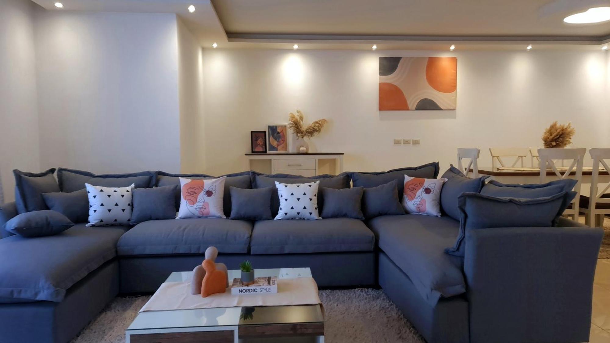 Axxodia- Duplex Porto New Cairo Aparthotel Exteriör bild