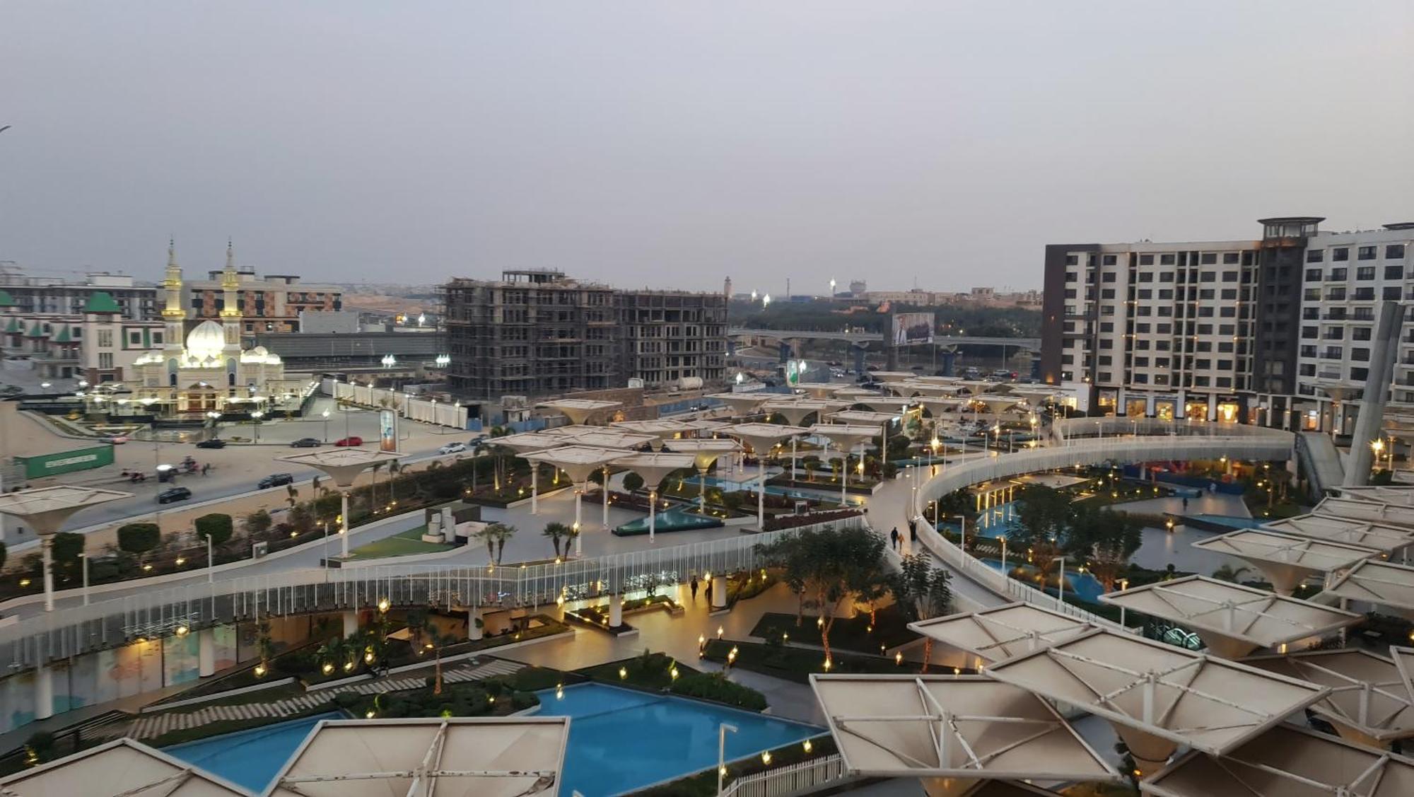 Axxodia- Duplex Porto New Cairo Aparthotel Exteriör bild