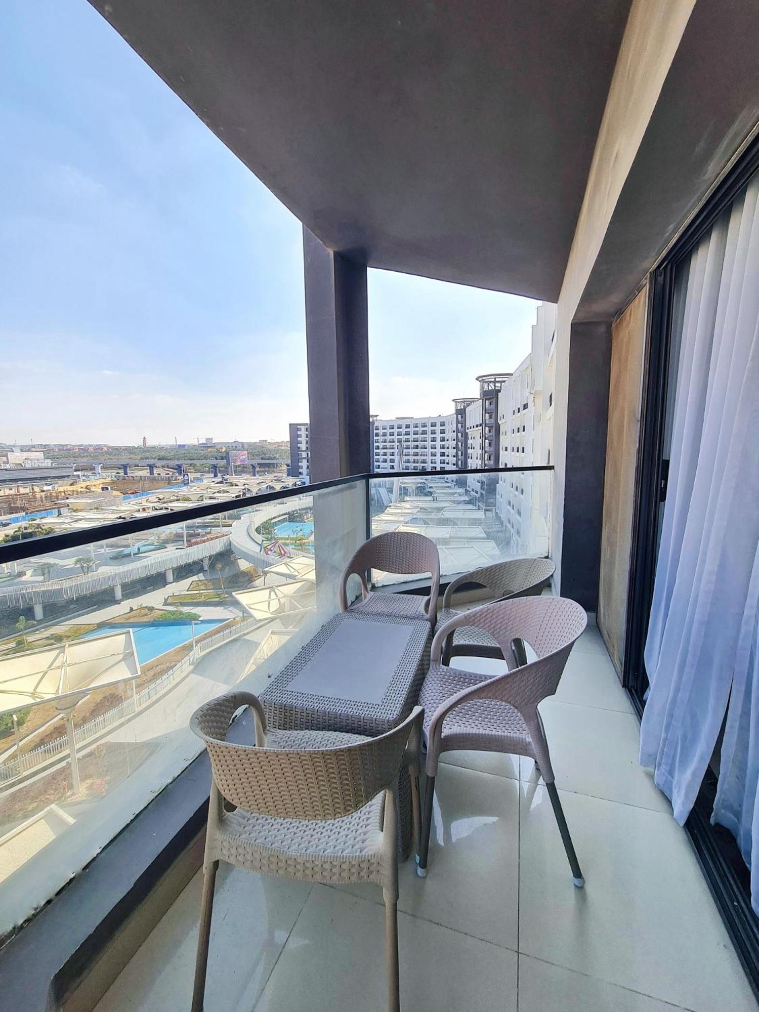 Axxodia- Duplex Porto New Cairo Aparthotel Exteriör bild