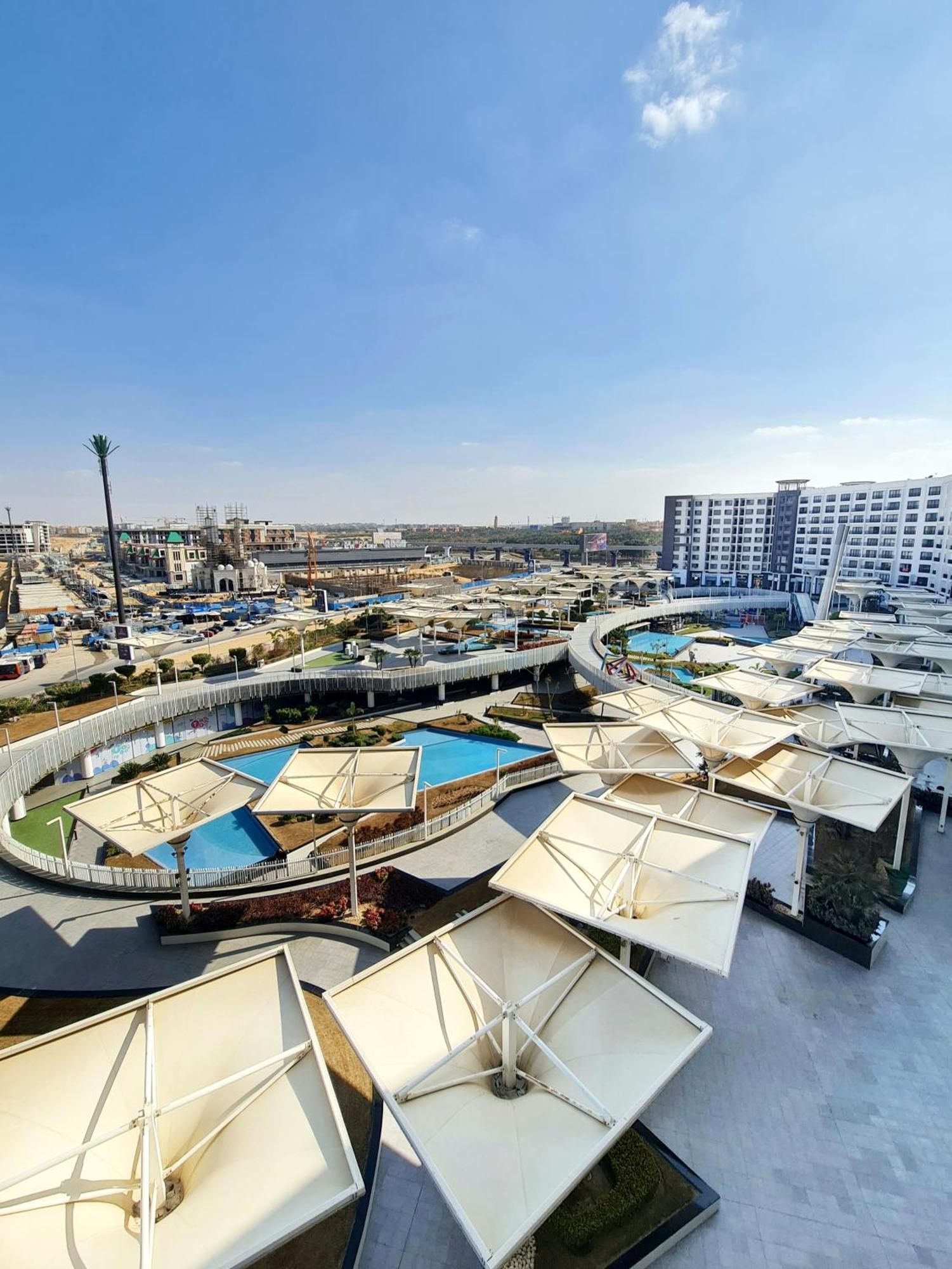 Axxodia- Duplex Porto New Cairo Aparthotel Exteriör bild