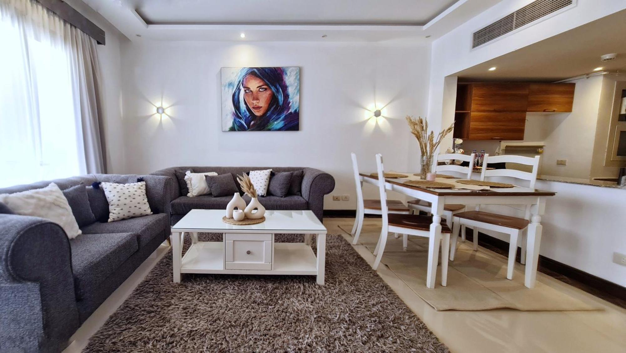 Axxodia- Duplex Porto New Cairo Aparthotel Exteriör bild