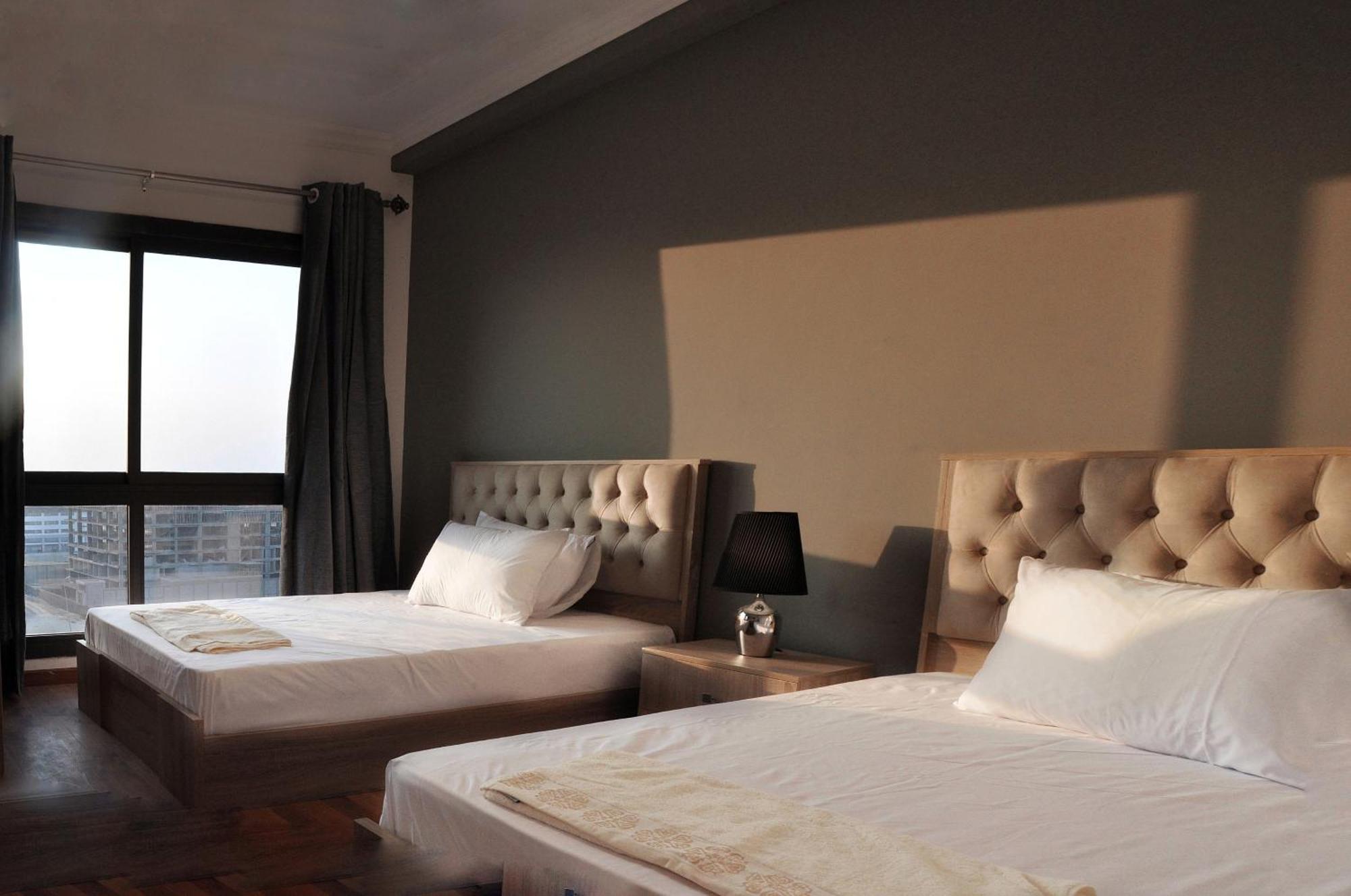 Axxodia- Duplex Porto New Cairo Aparthotel Exteriör bild