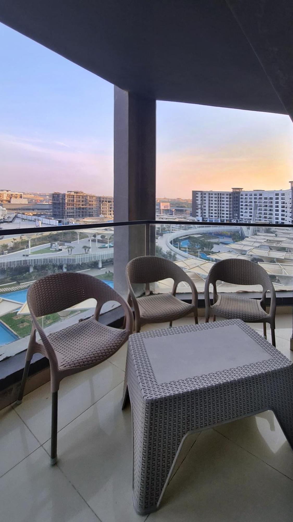 Axxodia- Duplex Porto New Cairo Aparthotel Exteriör bild